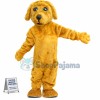 Yellow Lightweight Dog Mascot Costume