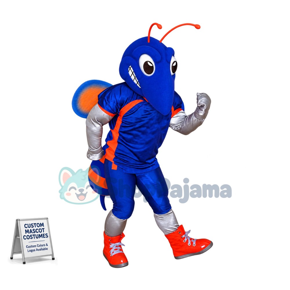 Fierce Lightweight Hornet Mascot Costume