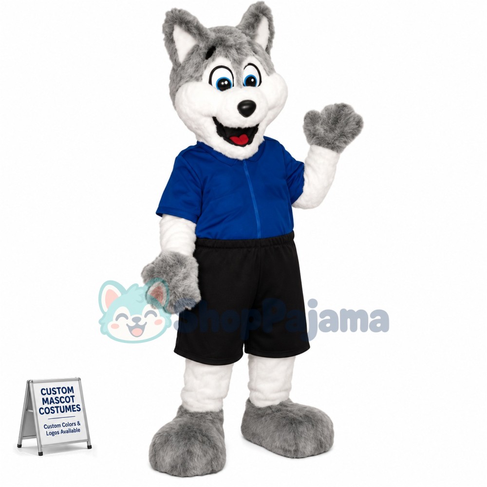 Custom Mascot Police Dog Mascot Costume