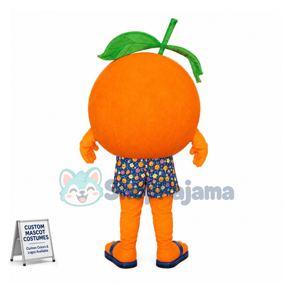 Top Quality Orange Mascot Costume