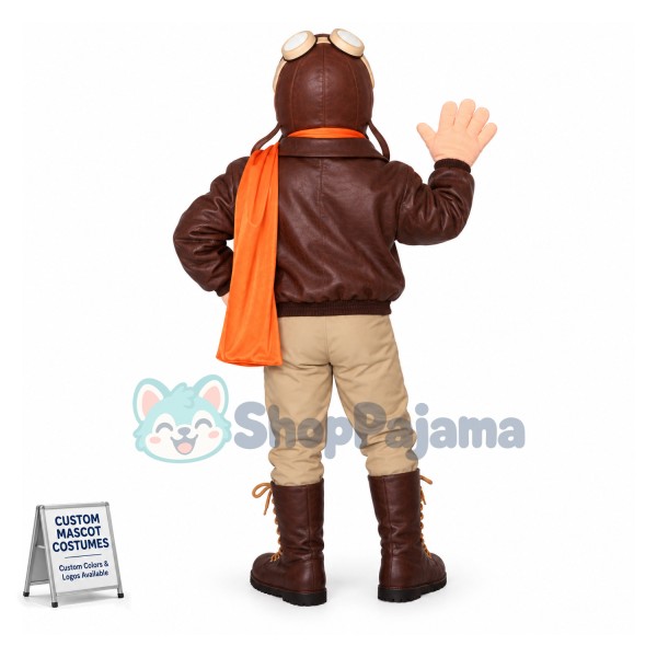 Top Quality Pilot Mascot Costume
