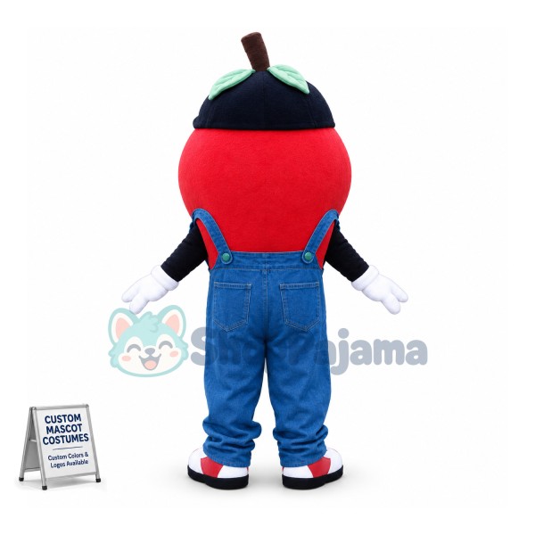 Top Quality Red Apple Mascot Costume