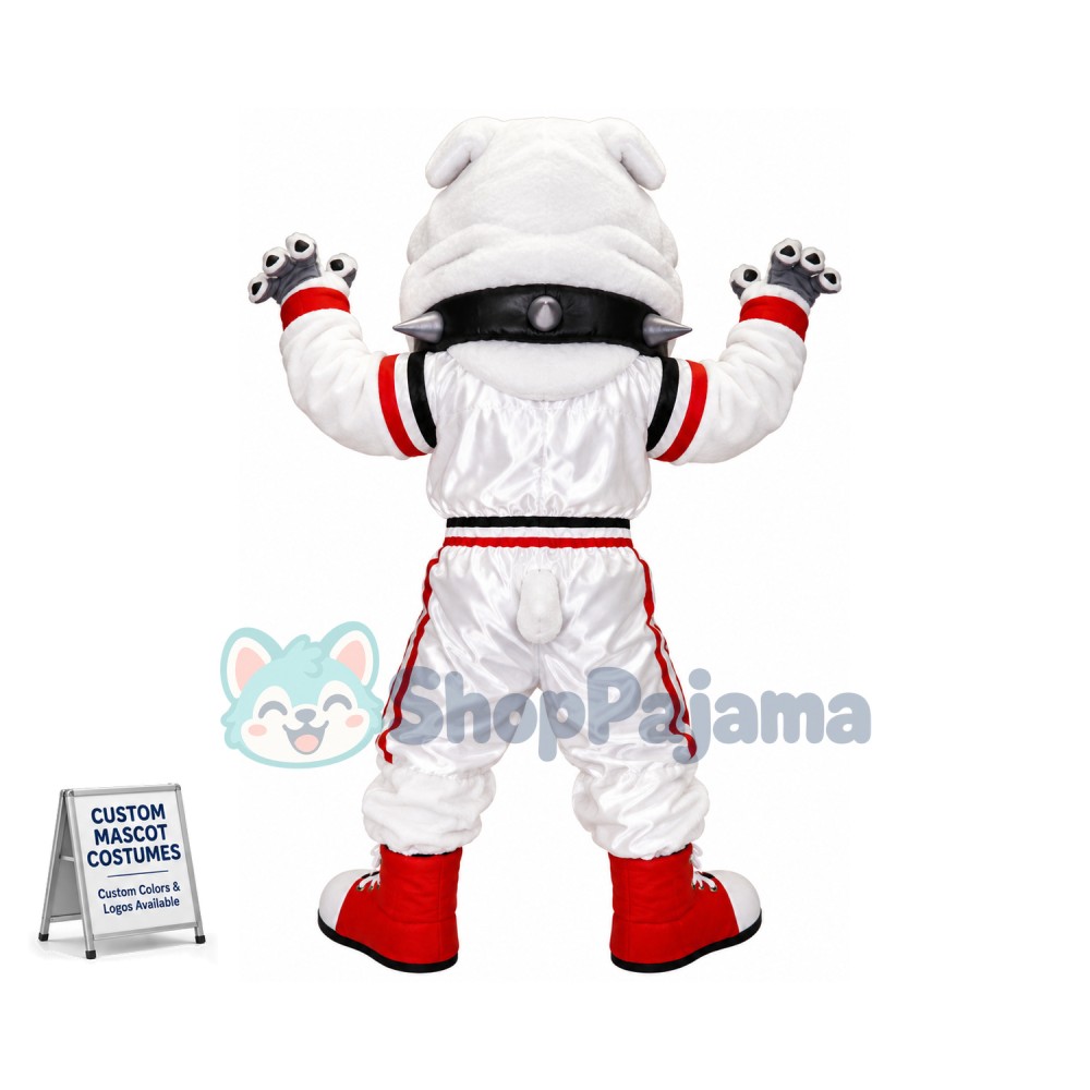 Basketball Bulldog Mascot Costume