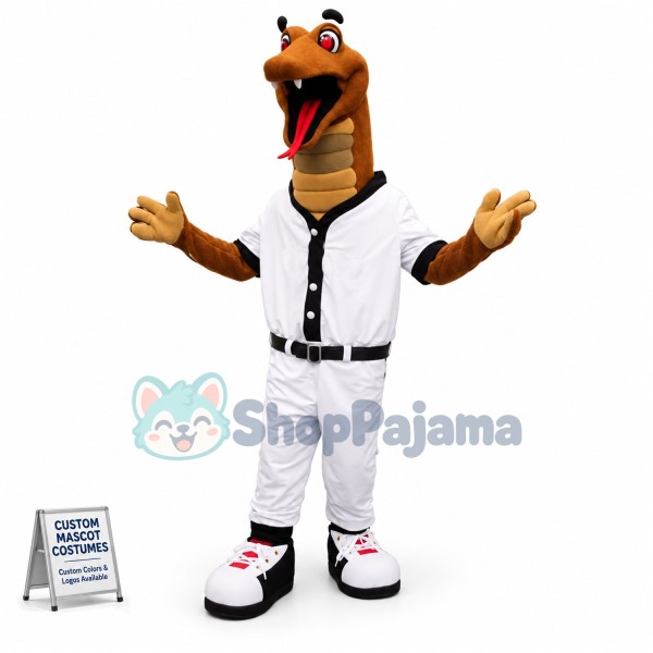 Baseball Snake Mascot Costume