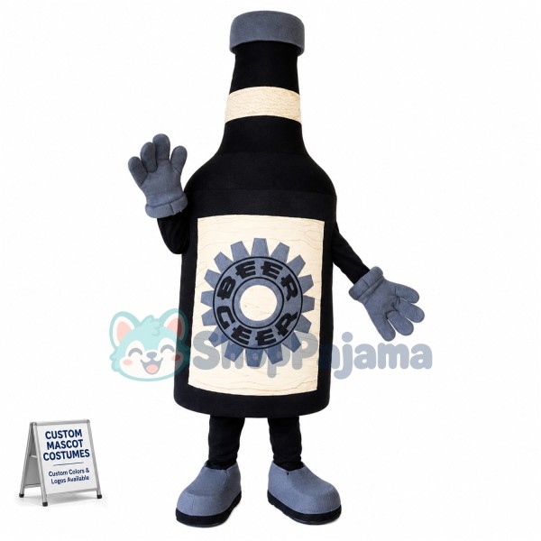 Beer Bottle Mascot Costume