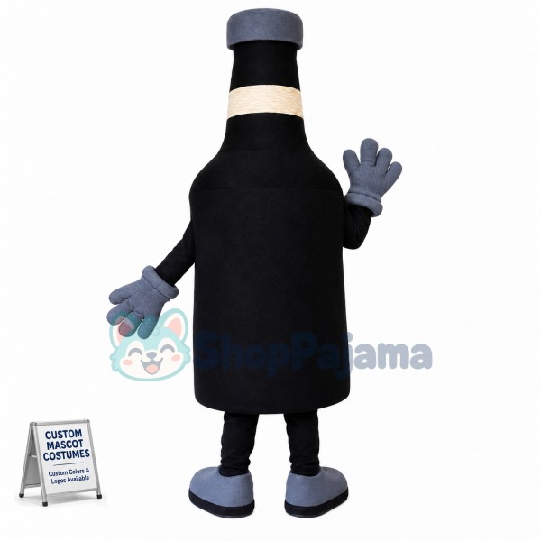 Beer Bottle Mascot Costume