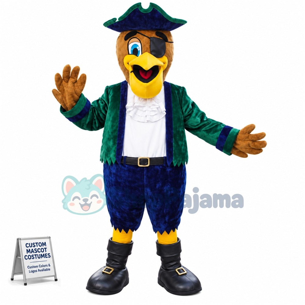 Top Quality Pirate Pelican Mascot Costume