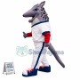 Sport Armadillo Mascot Costume