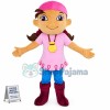 Pirate Izzy Mascot Costume