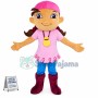 Pirate Izzy Mascot Costume