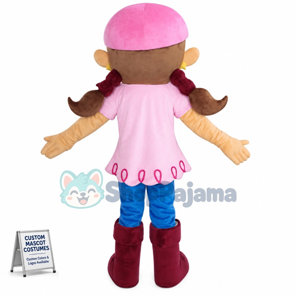 Pirate Izzy Mascot Costume