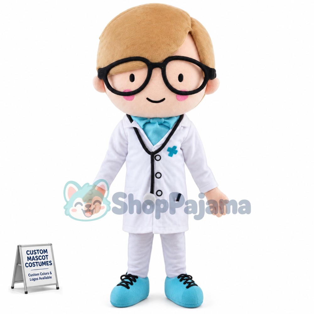 Man Doctor Mascot Costume
