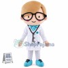 Man Doctor Mascot Costume