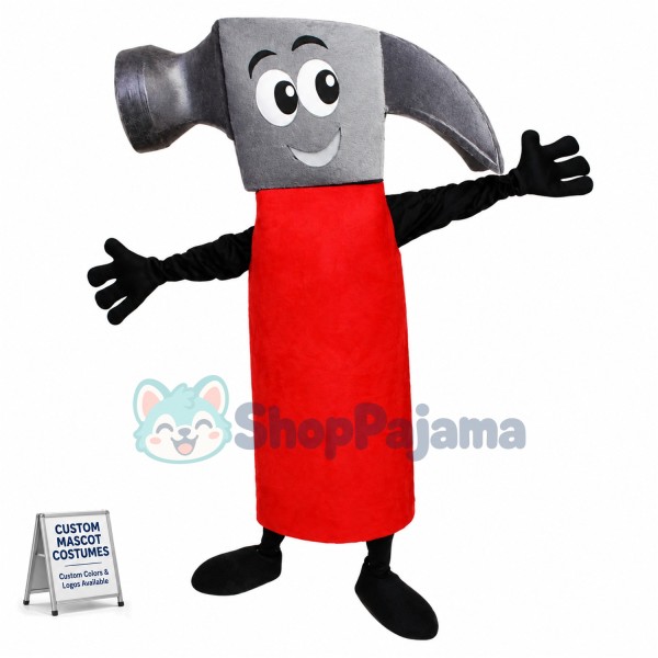 Tool Mascot Hammer Mascot Costume