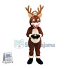 Custom Mascot Christmas Reindeer Mascot Costume
