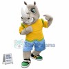 Custom Mascot Rhinoceros Mascot Costume
