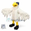 White Lightweight Hawk Mascot Costume