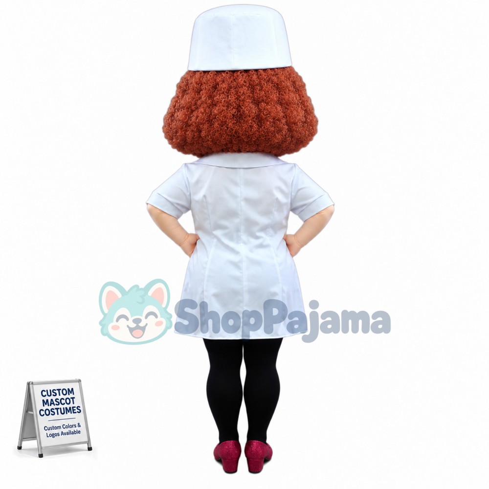 Top Quality Nurse Mascot Costume