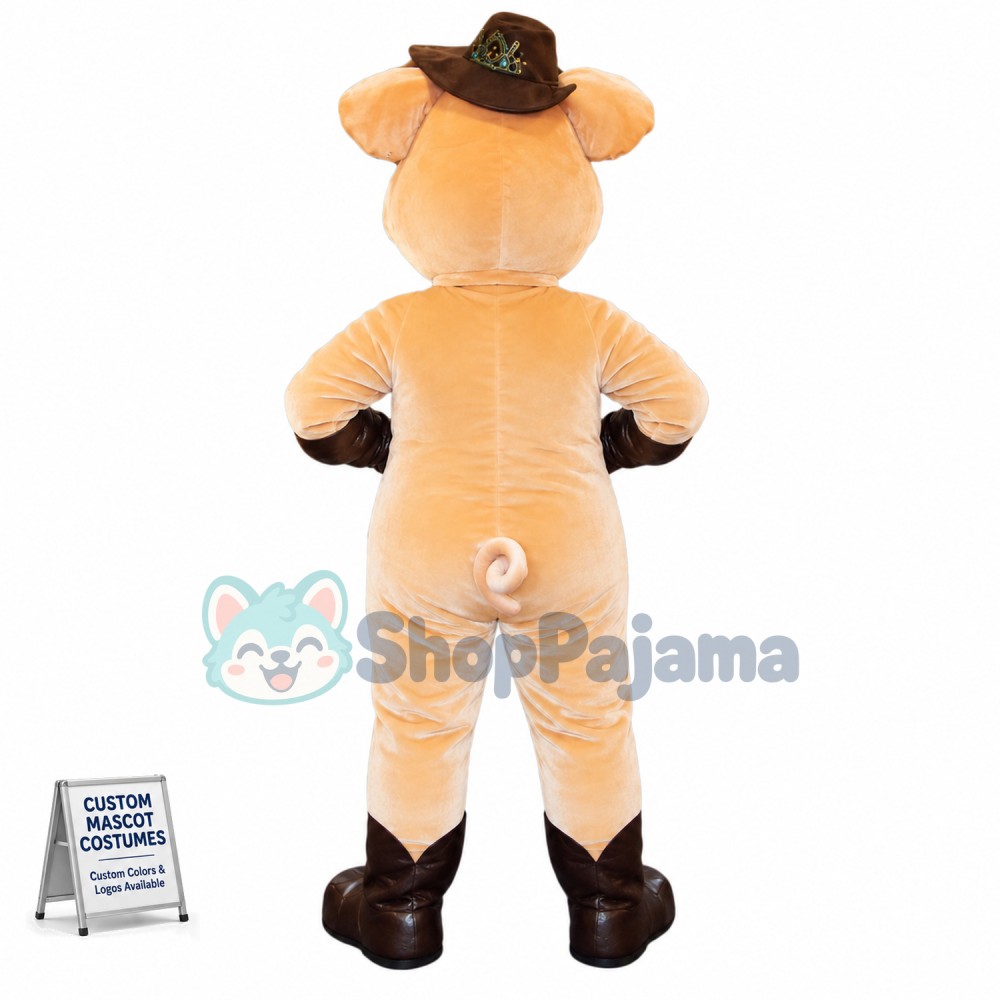 Stripper Pig Mascot Costume