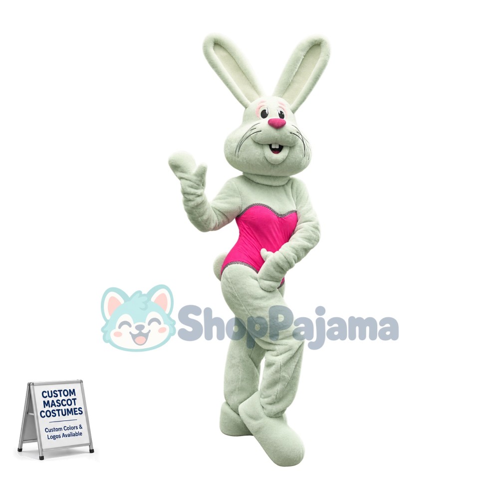 Sexy Bunny Mascot Costume