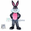 Happy Lightweight Bunny Rabbit Mascot Costume