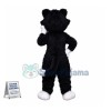 White & Black Animal Cat Mascot Costume