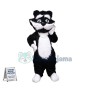 White & Black Animal Cat Mascot Costume
