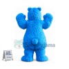 Blue Bear Mascot Costume Custom Mascot