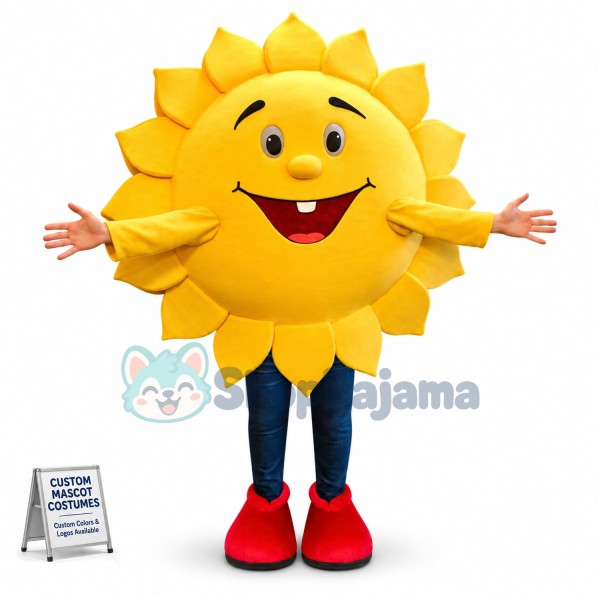 Sunflower Mascot Costume