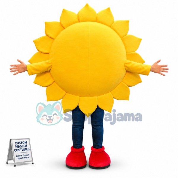 Sunflower Mascot Costume