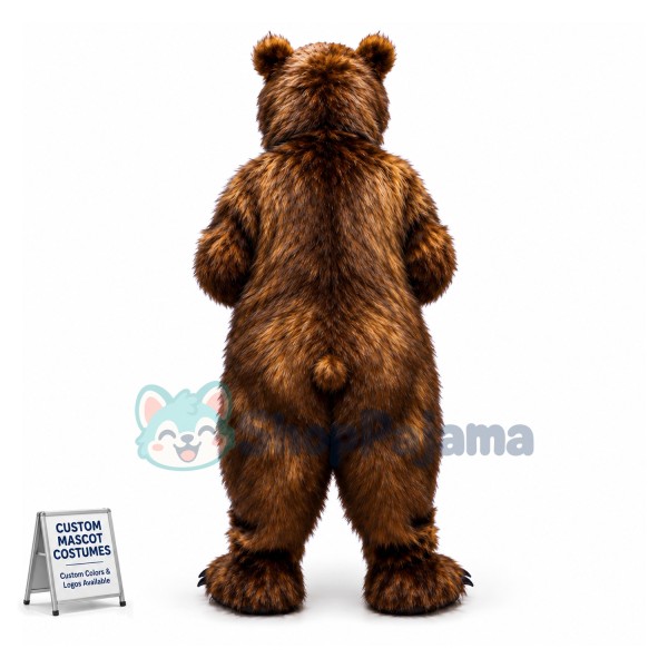 Top Quality Brown Bear Mascot Costume