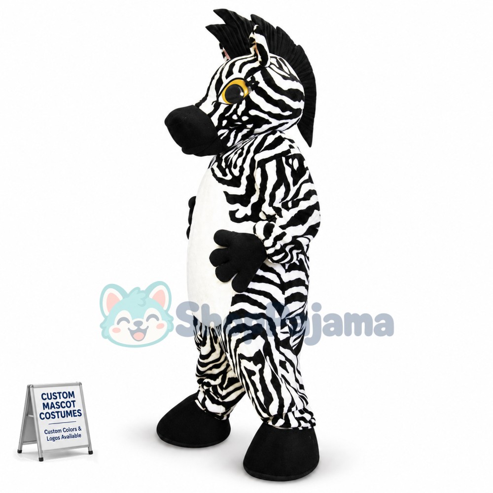 Top Quality Zebra Mascot Costume
