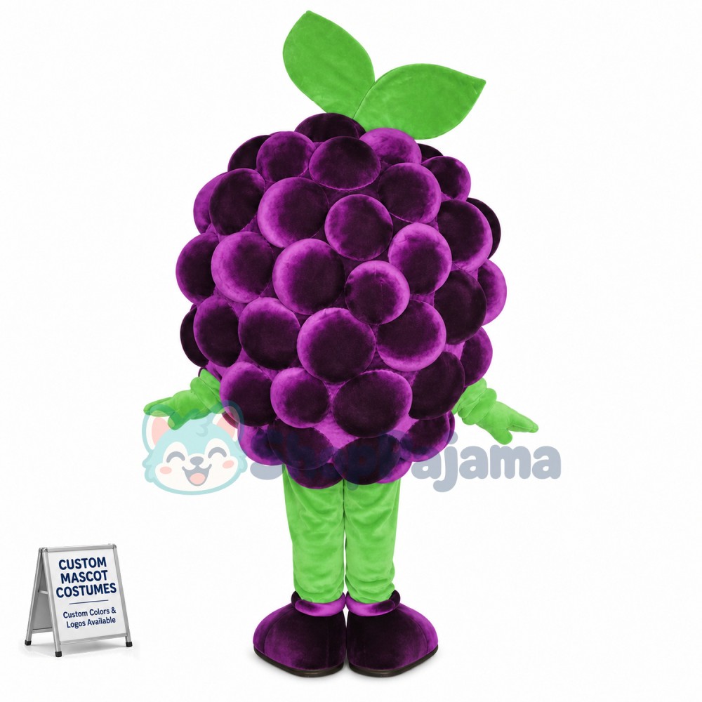 Top Quality Grape Mascot Costume