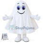White Ghost Mascot Costume