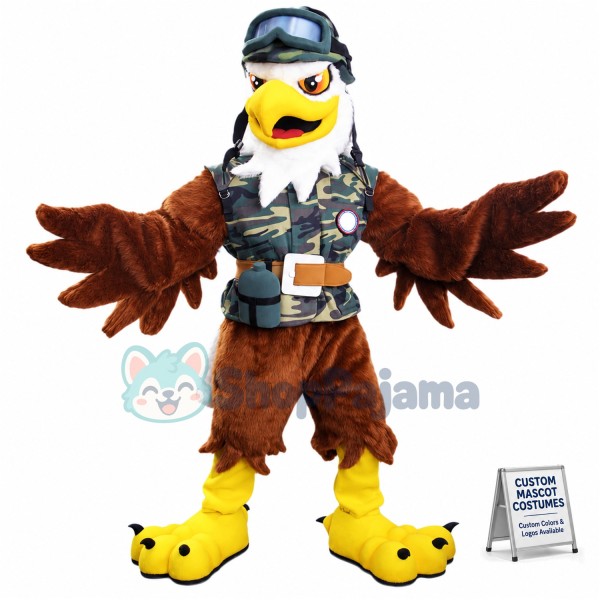 Army Eagle Mascot Costume