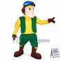 Aviator Mascot Costume