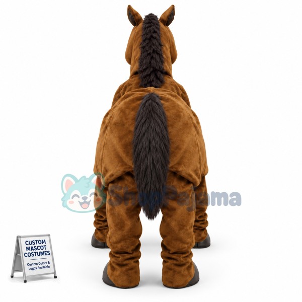 2 Person Horse Mascot Costume
