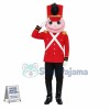 Toy Soldier Mascot Costume