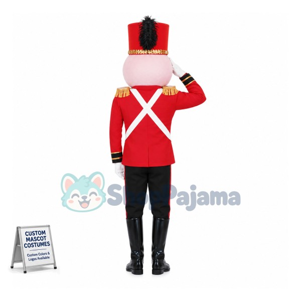 Toy Soldier Mascot Costume