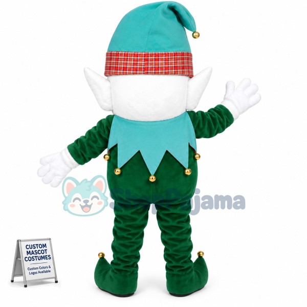 Christmas Elf Mascot Costume
