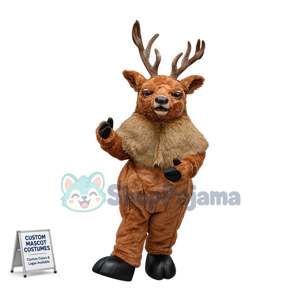 Top Quality Moose Mascot Costume