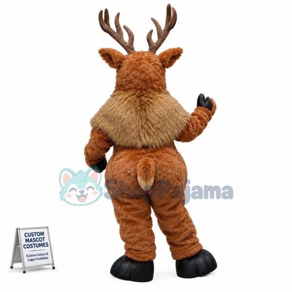 Top Quality Moose Mascot Costume