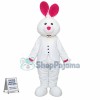 Easter White Bunny Rabbit Mascot Costume