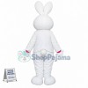 Easter White Bunny Rabbit Mascot Costume