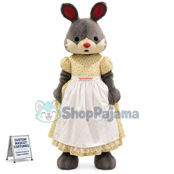 Lady Rabbit Mascot Costume