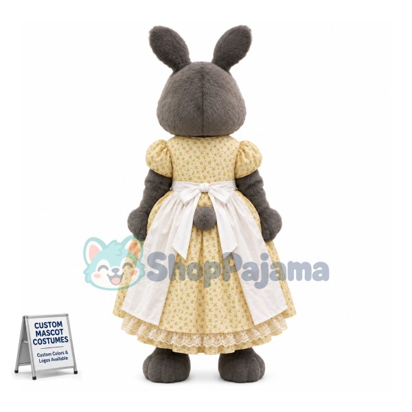 Lady Rabbit Mascot Costume