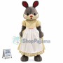Lady Rabbit Mascot Costume