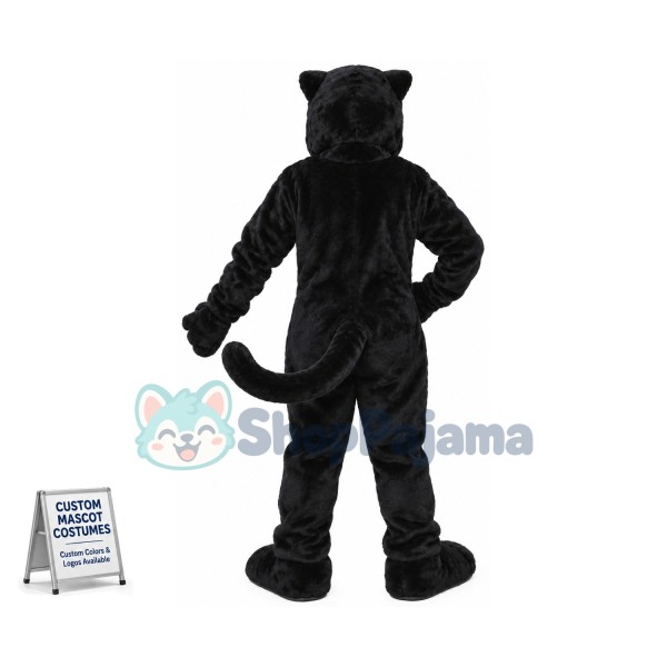Fierce Lightweight Black Panther Mascot Costume