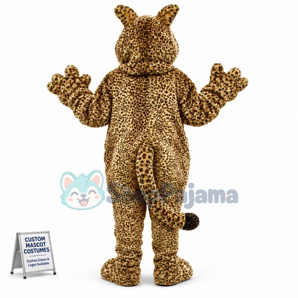 Jaguar Leopard Mascot Costume