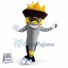 Torch Mascot Costume